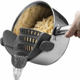 Adjustable Clip Cooking Pot Strainer