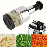 Hand Press Garlic Vegetable Chopper