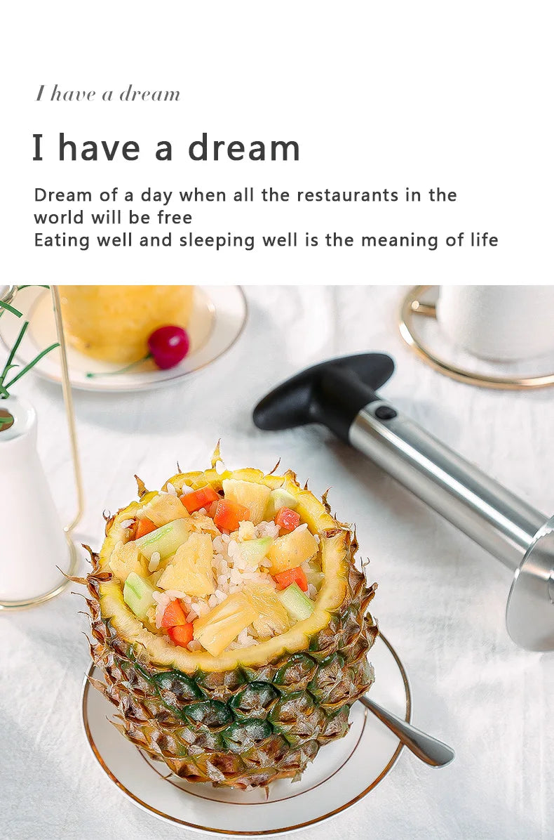 Stainless Steel Pineapple Fruit Peeler