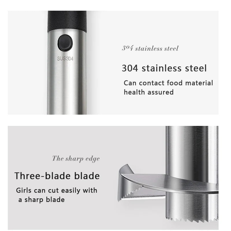 Stainless Steel Pineapple Fruit Peeler