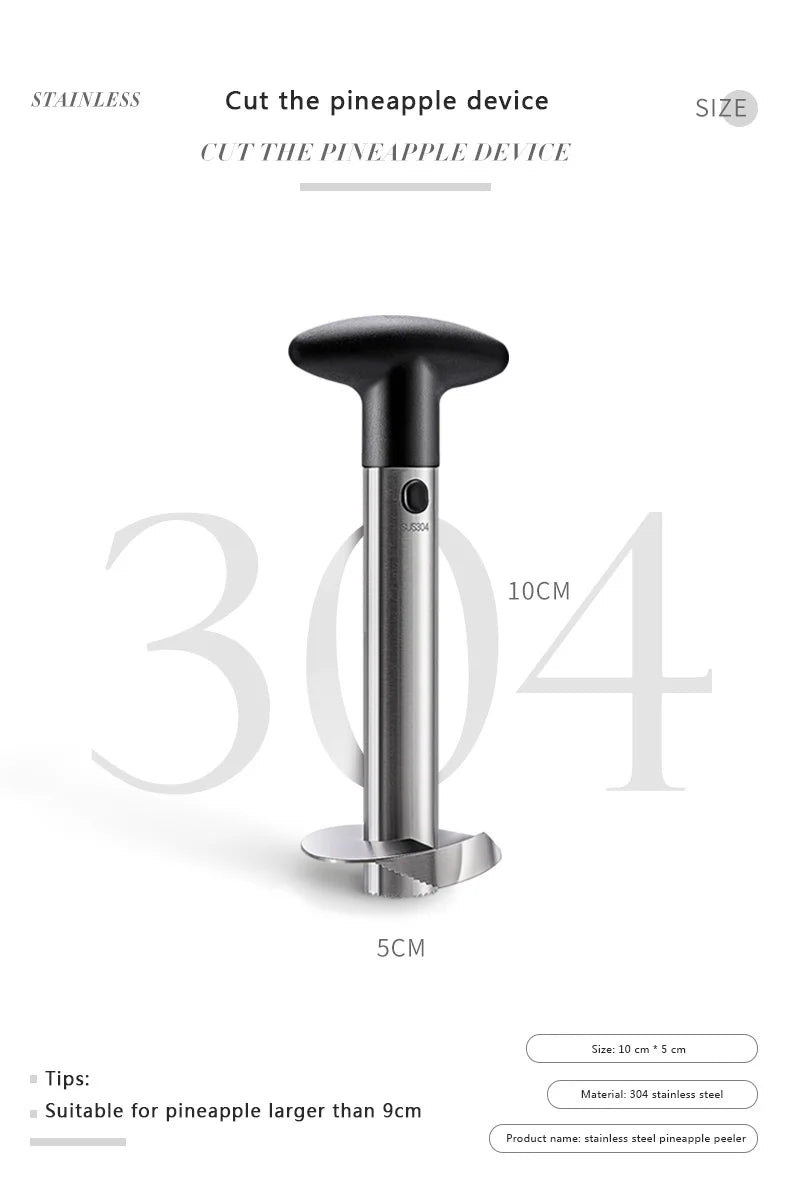 Stainless Steel Pineapple Fruit Peeler