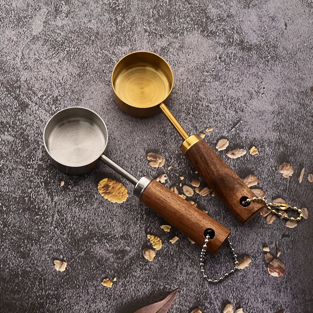 Golden Stainless Steel Measuring Cups