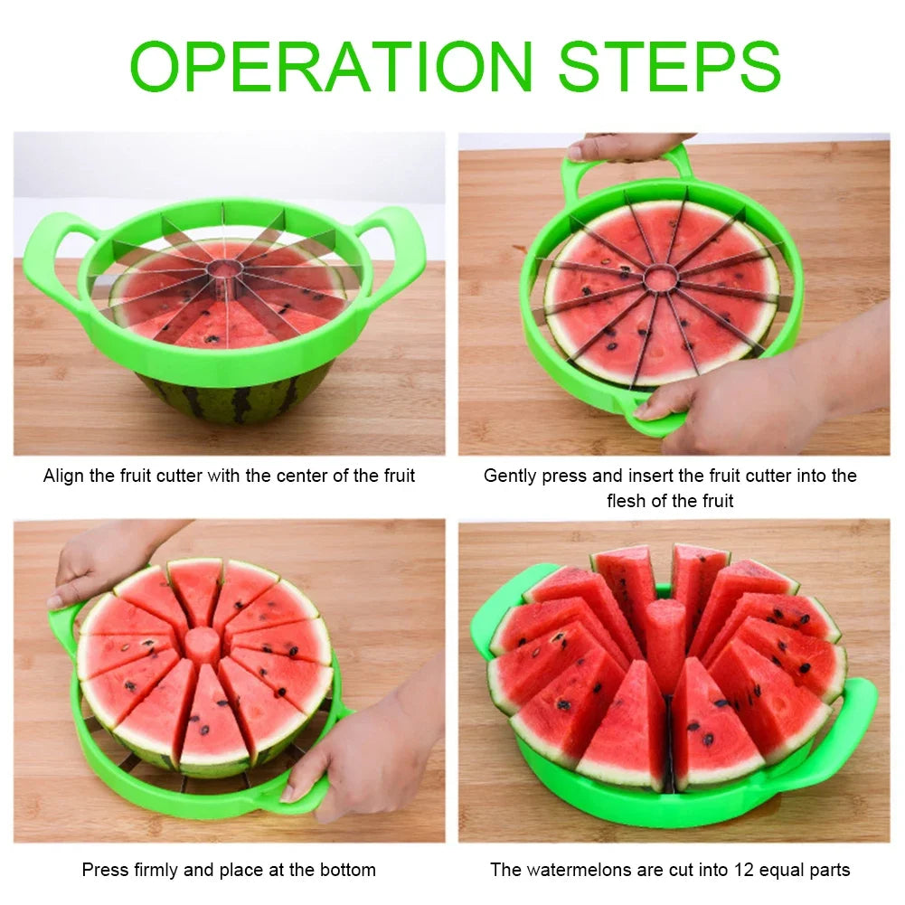 Stainless Steel Manual Watermelon Slicer