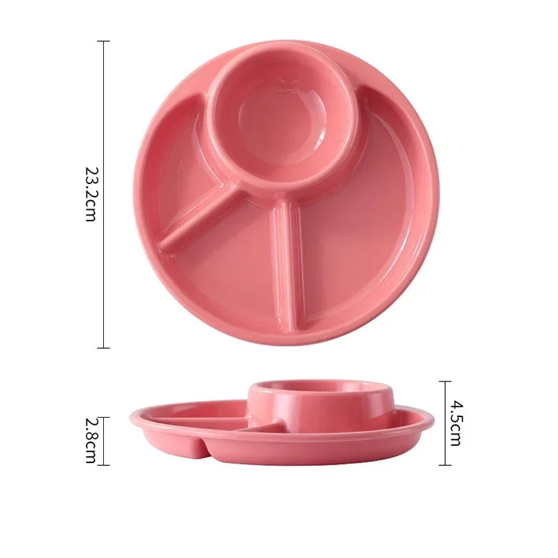 Food Meal Portion Control Plate