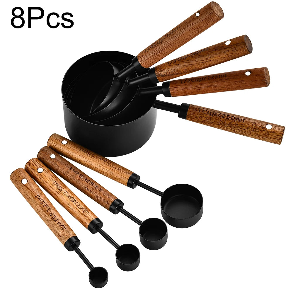 Golden Stainless Steel Measuring Cups