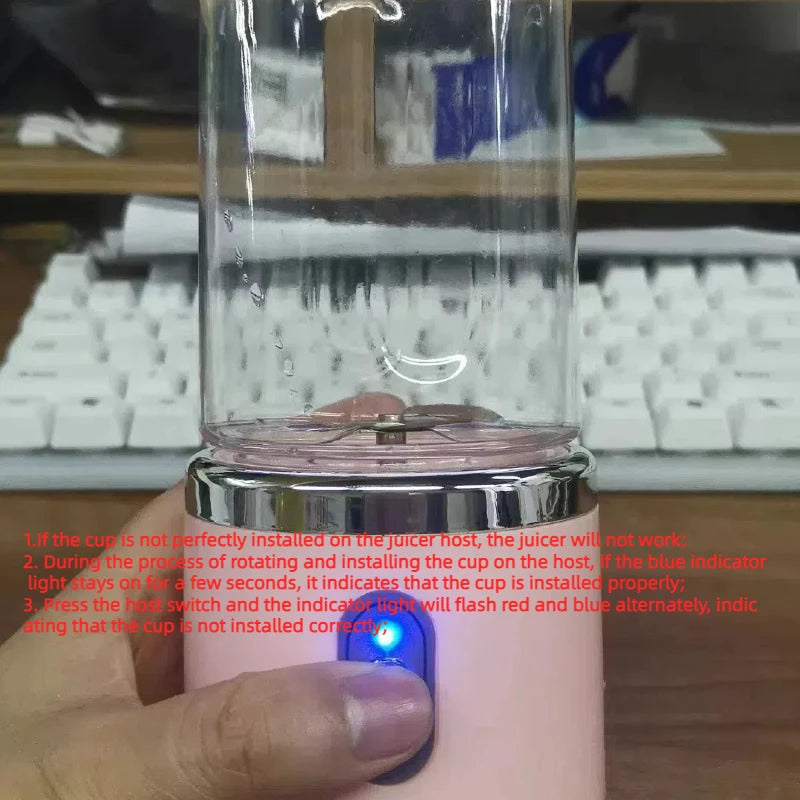 Portable USB Powered Electric Food Juicer