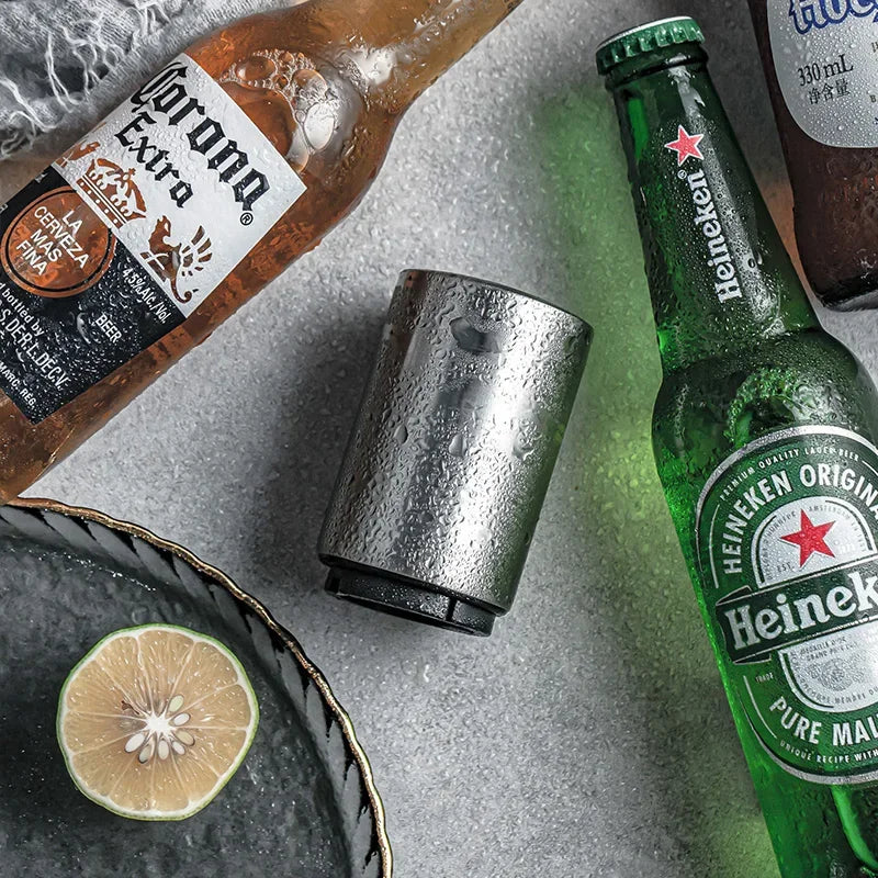 Stainless Steel Automatic Bottle Opener