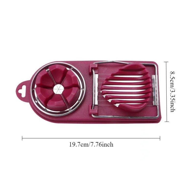 Stainless Steel Boiled Egg Slicer