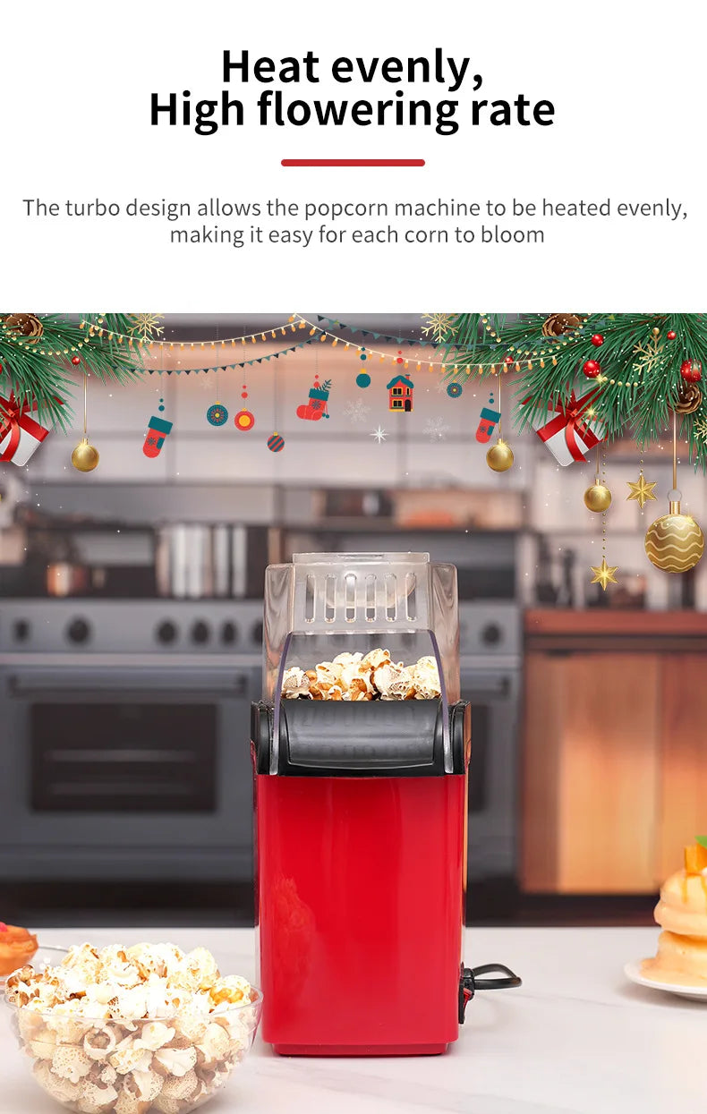 Portable Mini Electric Popcorn Maker