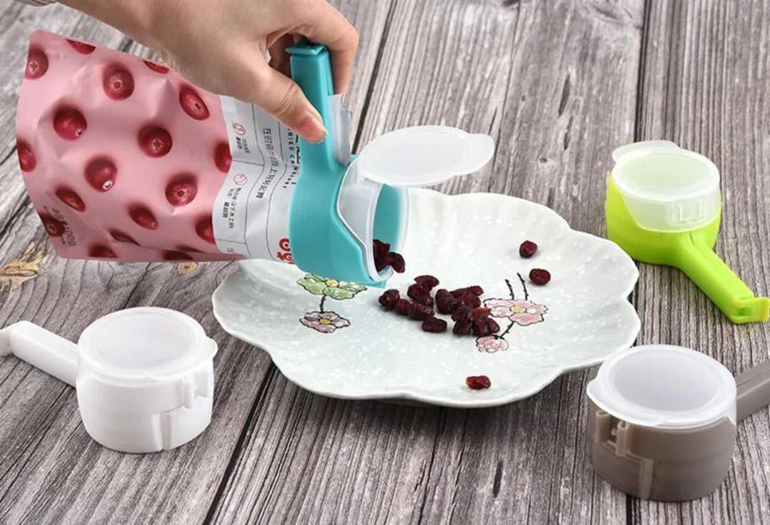 Food Bag Sealing Lid Cap Clip