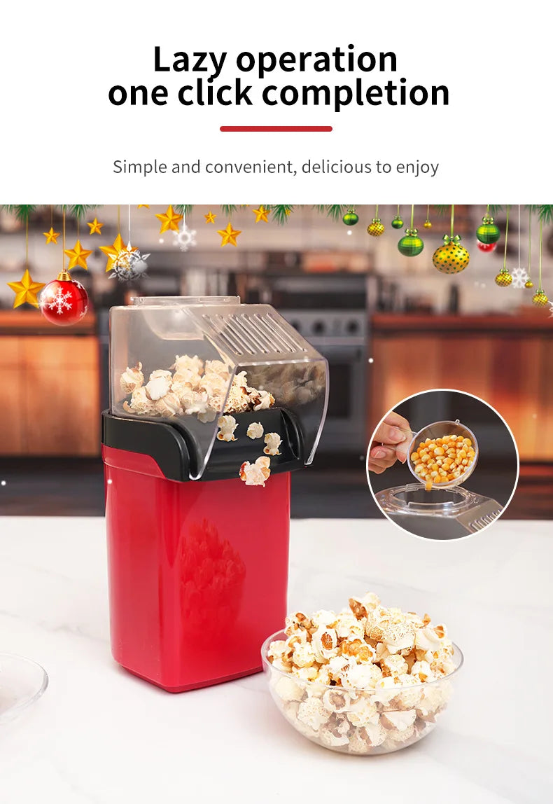 Portable Mini Electric Popcorn Maker