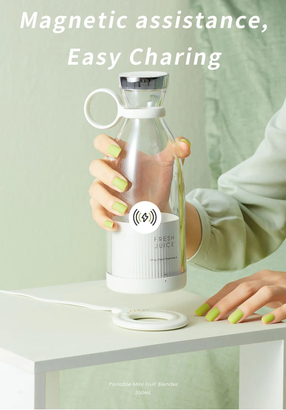 Electric Portable Rechargeable Wireless Juicer