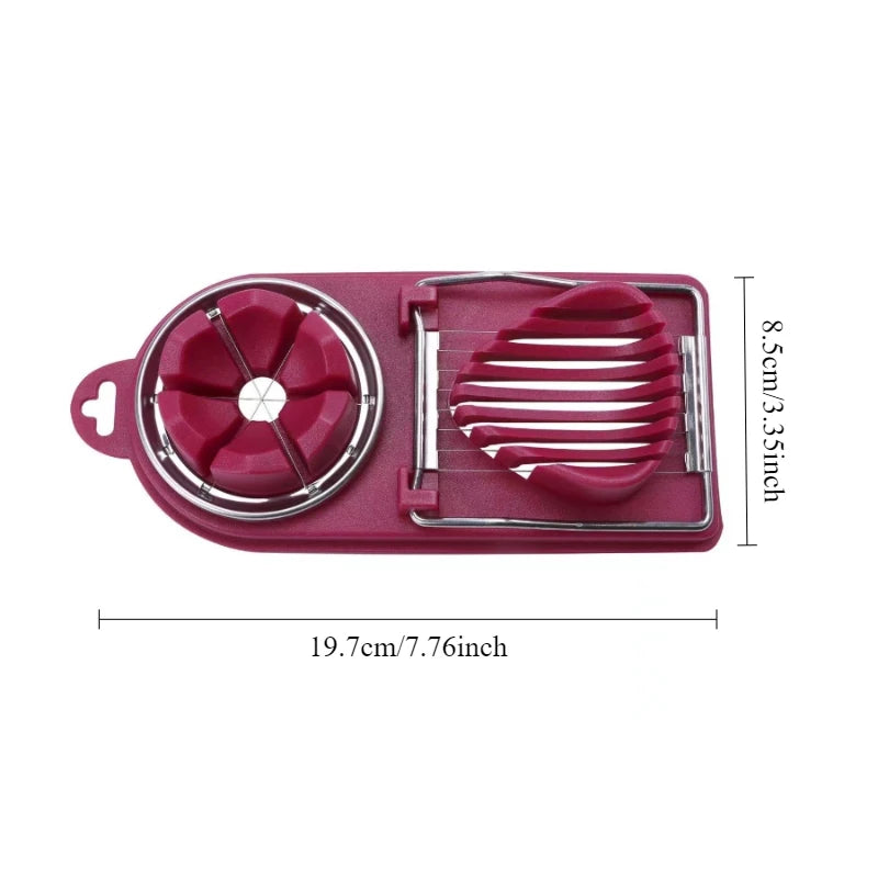 Stainless Steel Boiled Egg Slicer