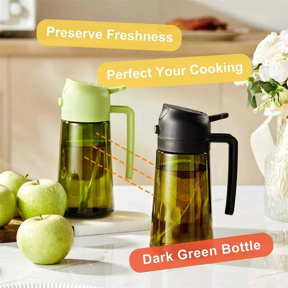 470 ML Cooking Oil Spray Bottle Dispenser