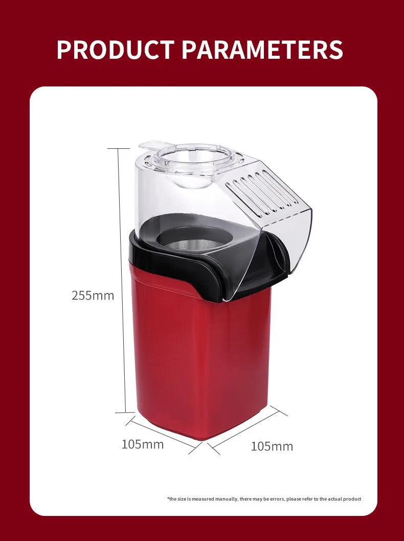 Portable Mini Electric Popcorn Maker