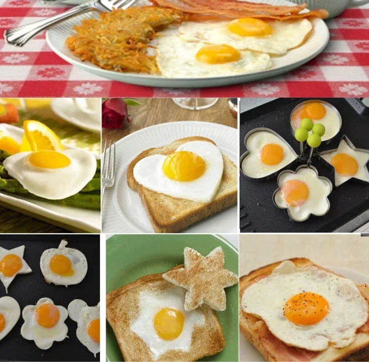 Stainless Steel Egg Shape Pattern Mold