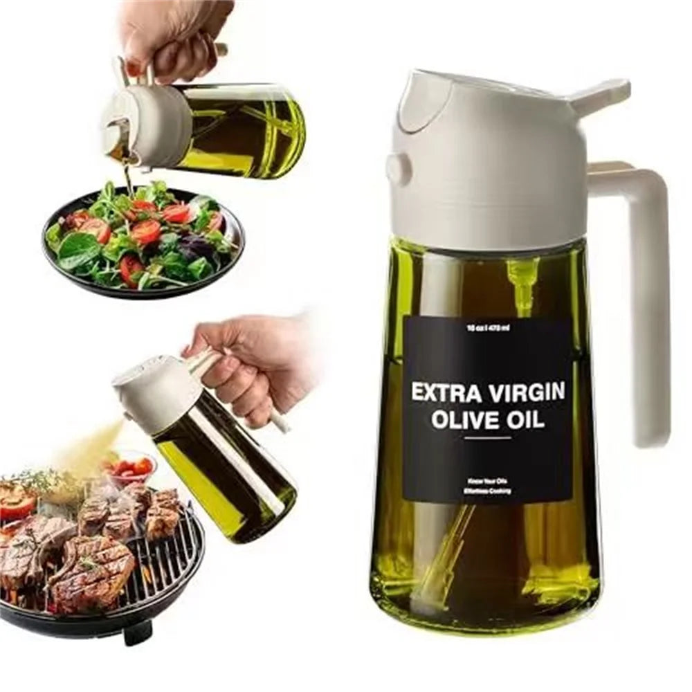 470 ML Cooking Oil Spray Bottle Dispenser