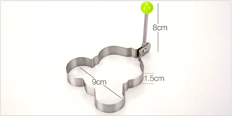 Stainless Steel Egg Shape Pattern Mold