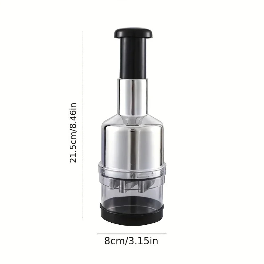 Hand Press Garlic Vegetable Chopper