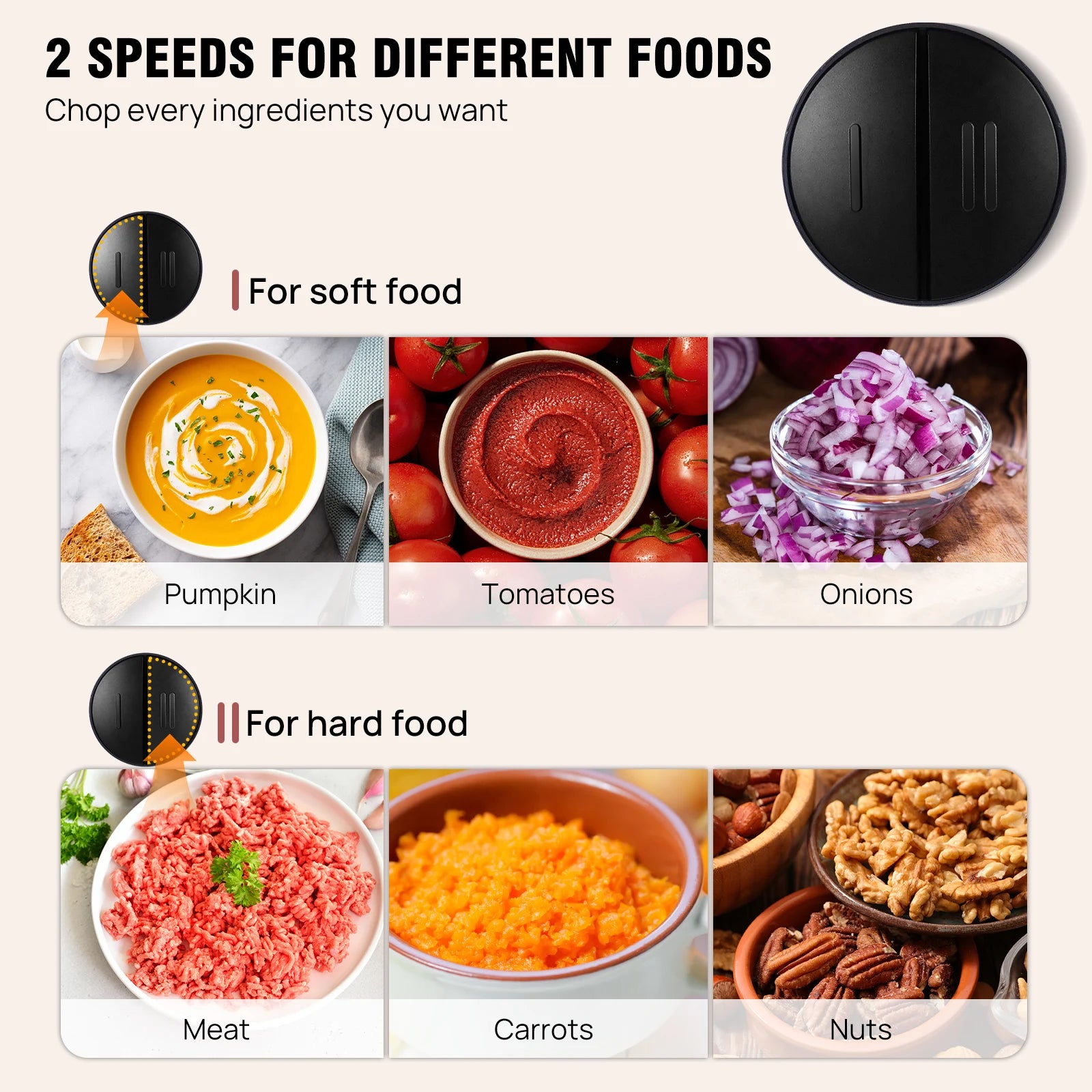 Electric Food Meat & Vegetable Grinder