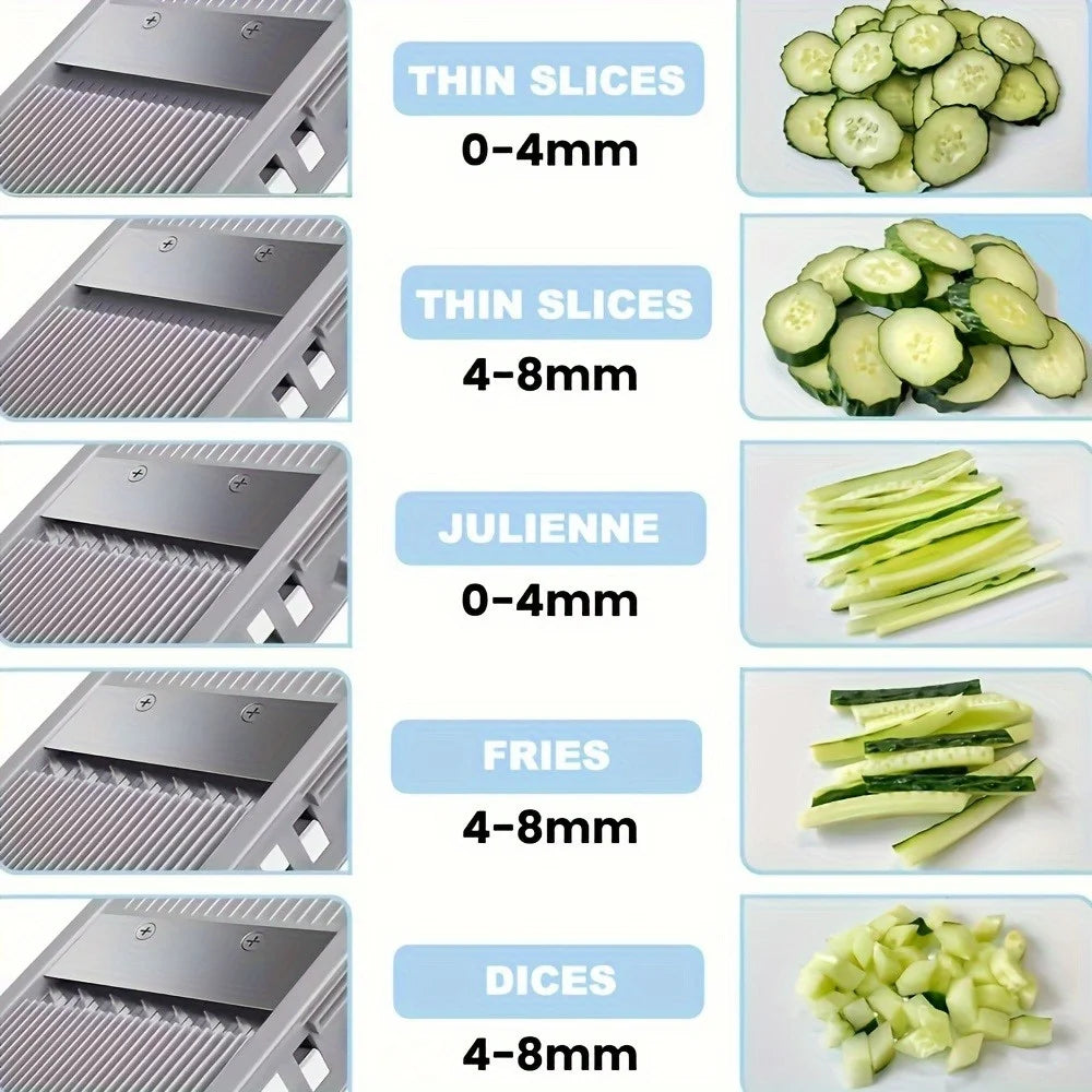 Adjustable Height Vegetable Food Chopper