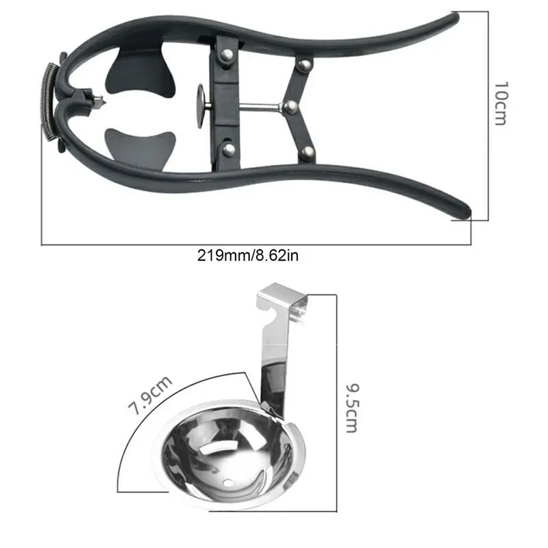 Stainless Steel Scissor Eggshell Opener
