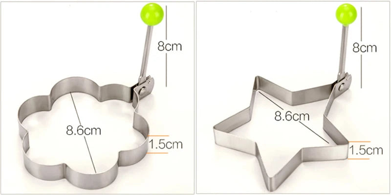 Stainless Steel Egg Shape Pattern Mold