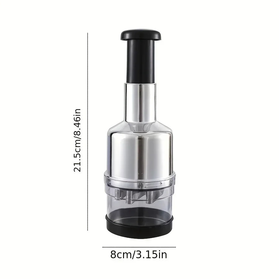 Hand Press Garlic Vegetable Chopper