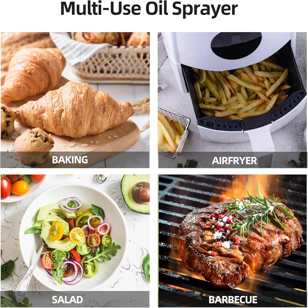 470 ML Cooking Oil Spray Bottle Dispenser