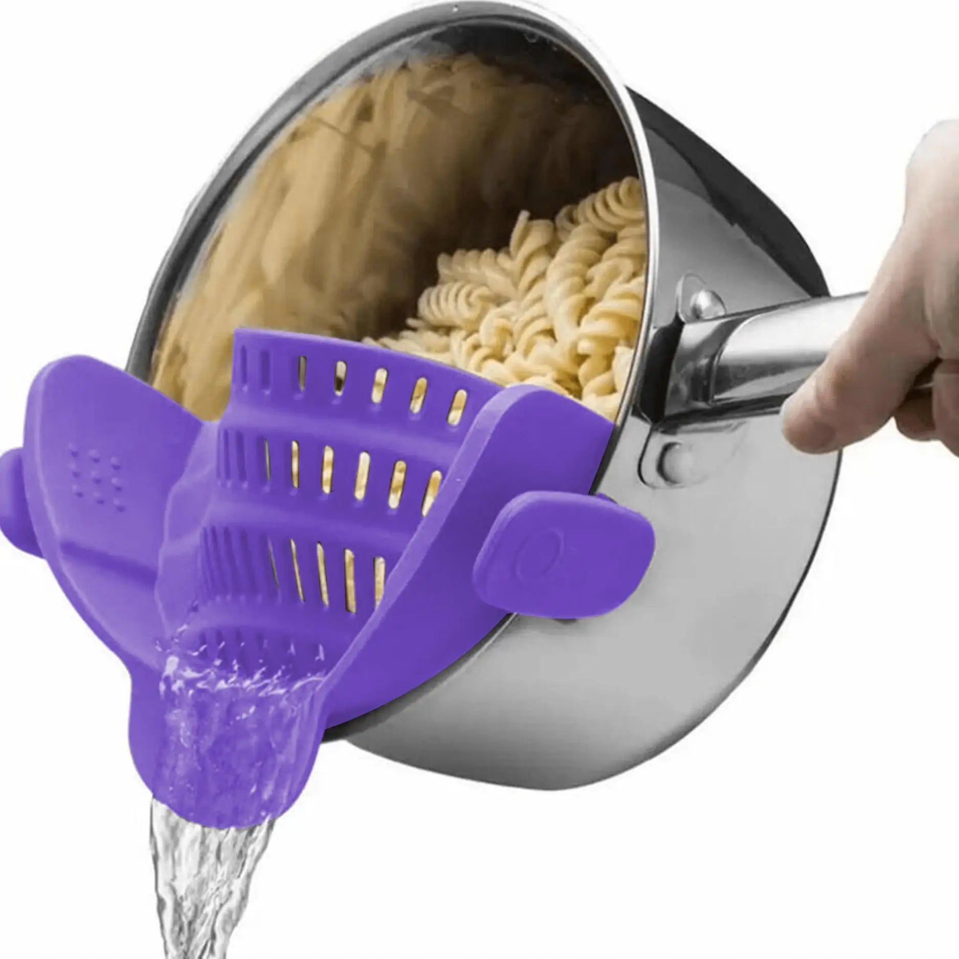 Adjustable Clip Cooking Pot Strainer