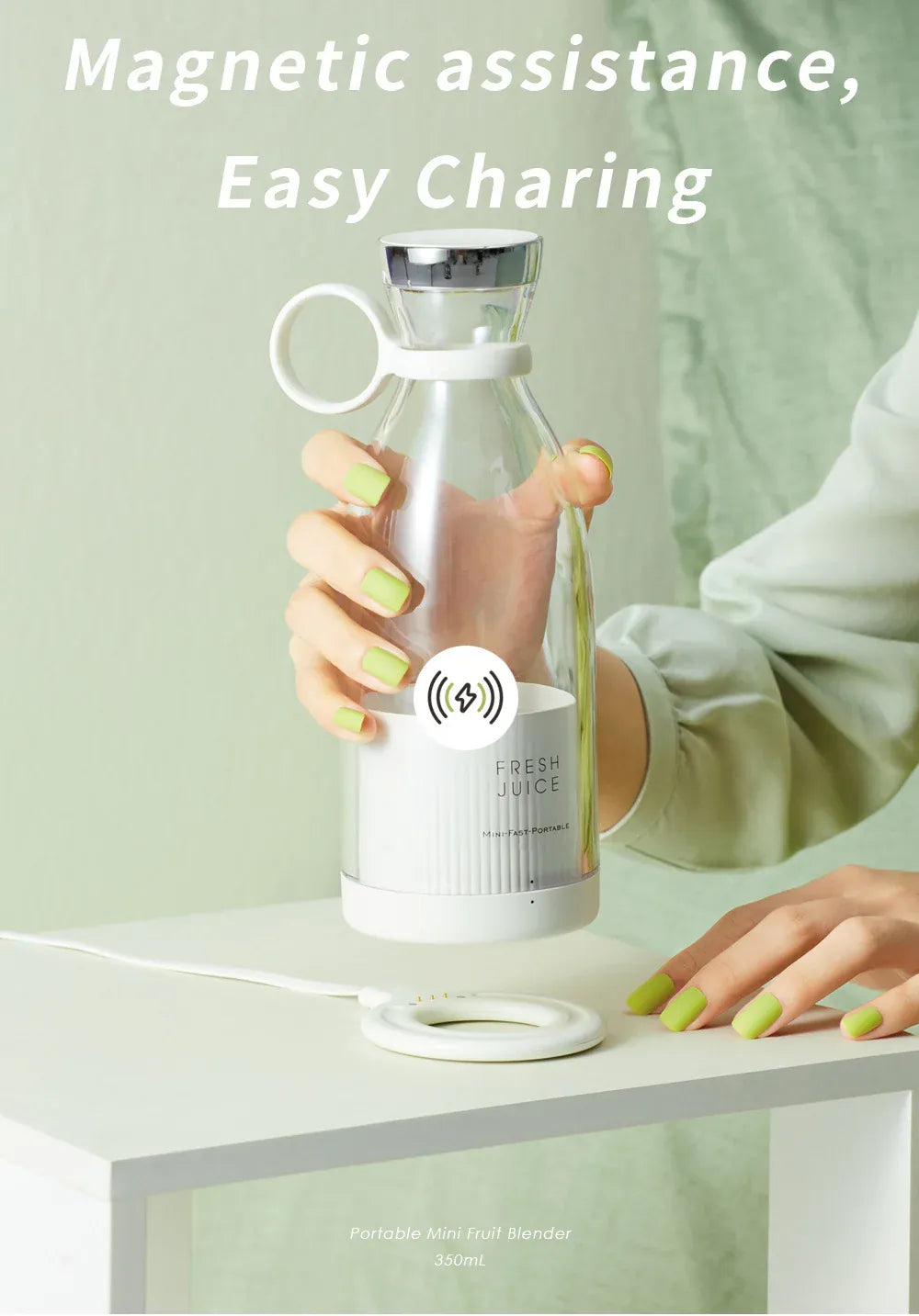 Electric Portable Rechargeable Wireless Juicer
