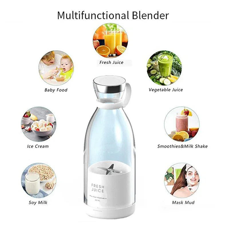 Electric Portable Rechargeable Wireless Juicer