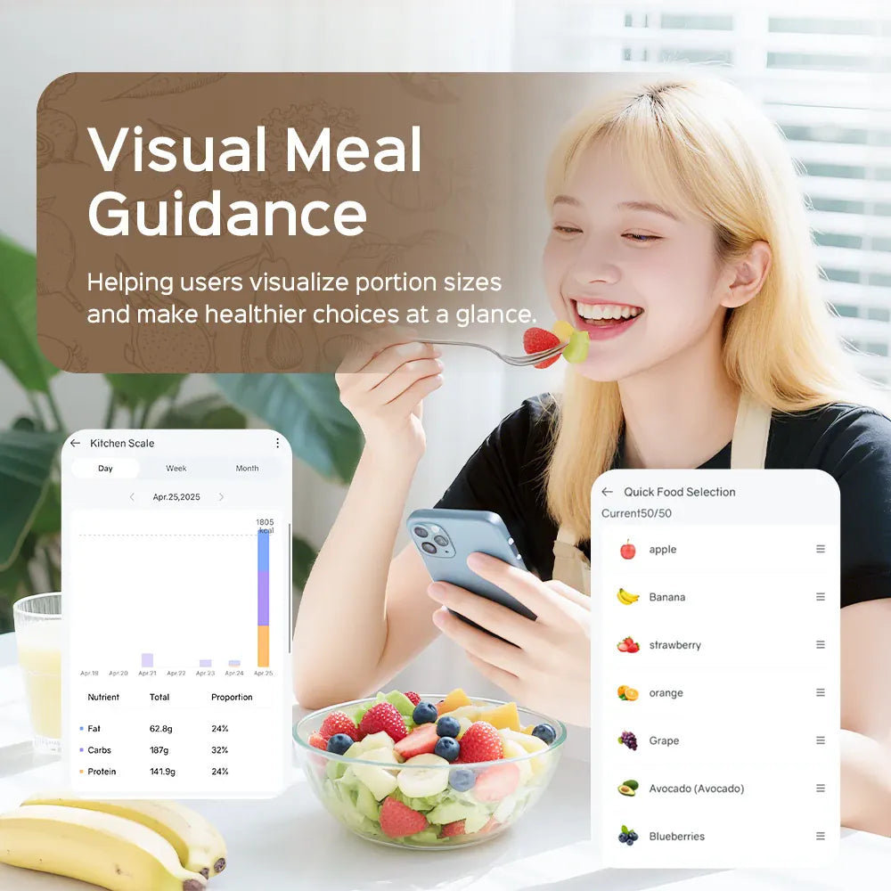 Food Weighing Scale With Nutritional Calculator 14:29#Stainless Steel;200007763:201336100