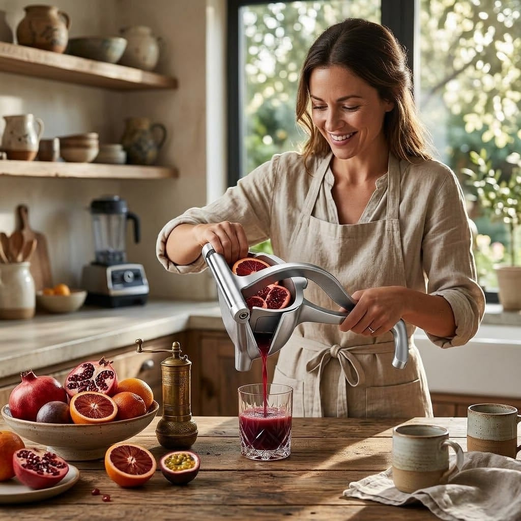 Hand Pressed Manual Fruit Juicer <none>