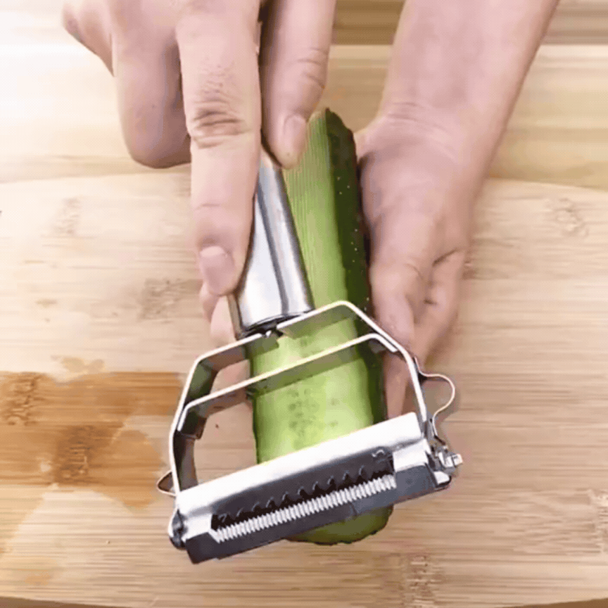 Multi-Function Stainless Steel Food Peeler 14:200006151#Update 4in1