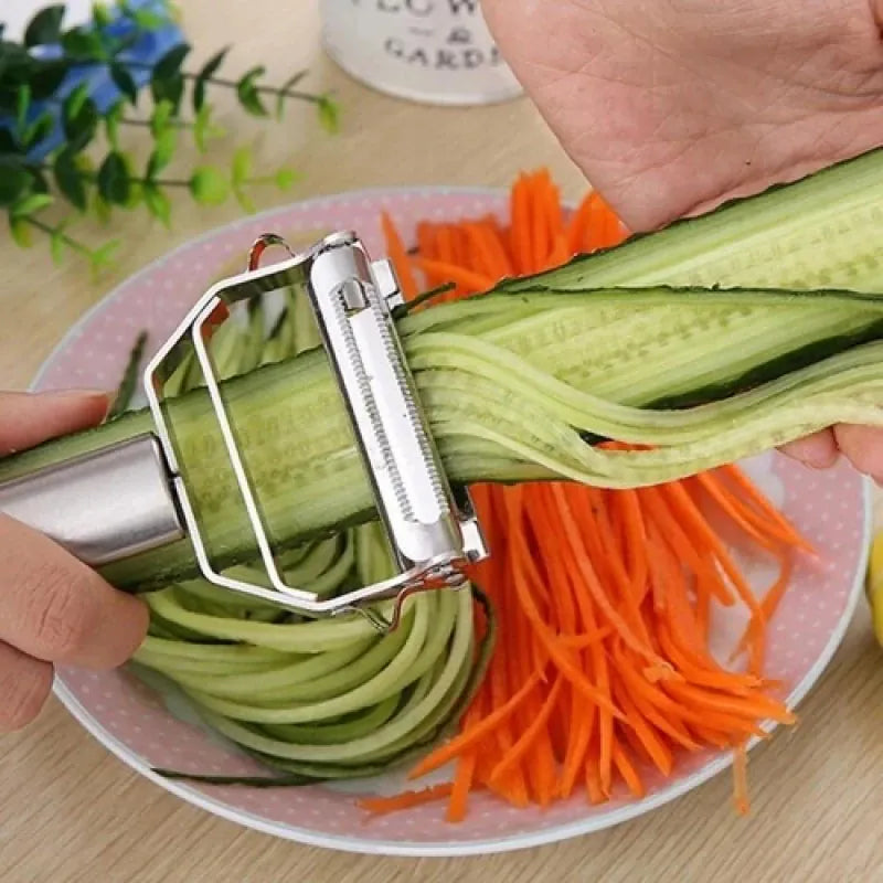 Multi-Function Stainless Steel Food Peeler 14:200006151#Update 4in1