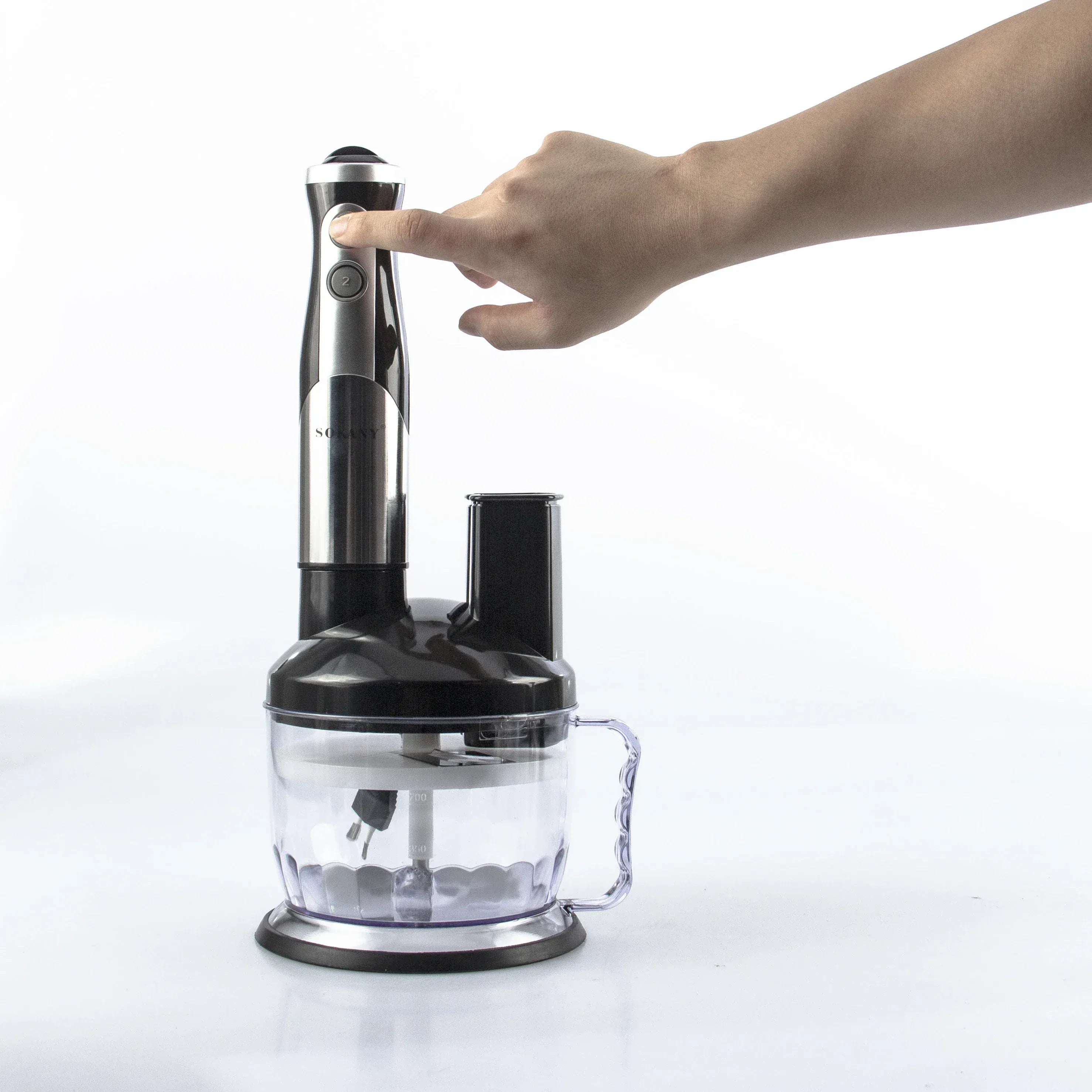 Multifunctional with Chopper Blender Grinder for Shakes 14:193#black;200009209:201447607