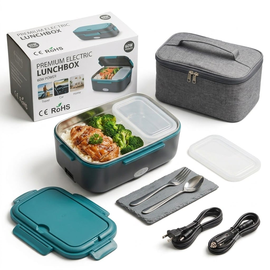 Portable Electric Lunch Box Food Warmer