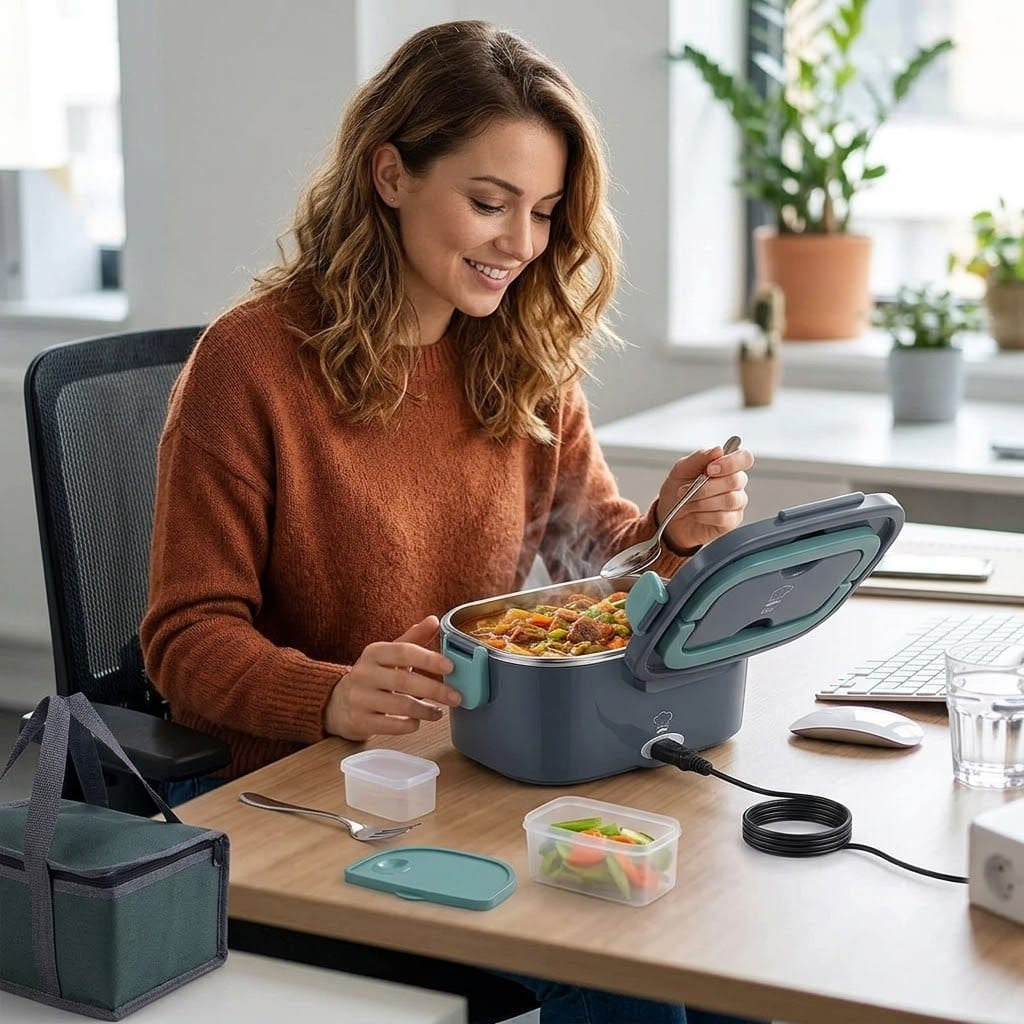 Portable Electric Lunch Box Food Warmer