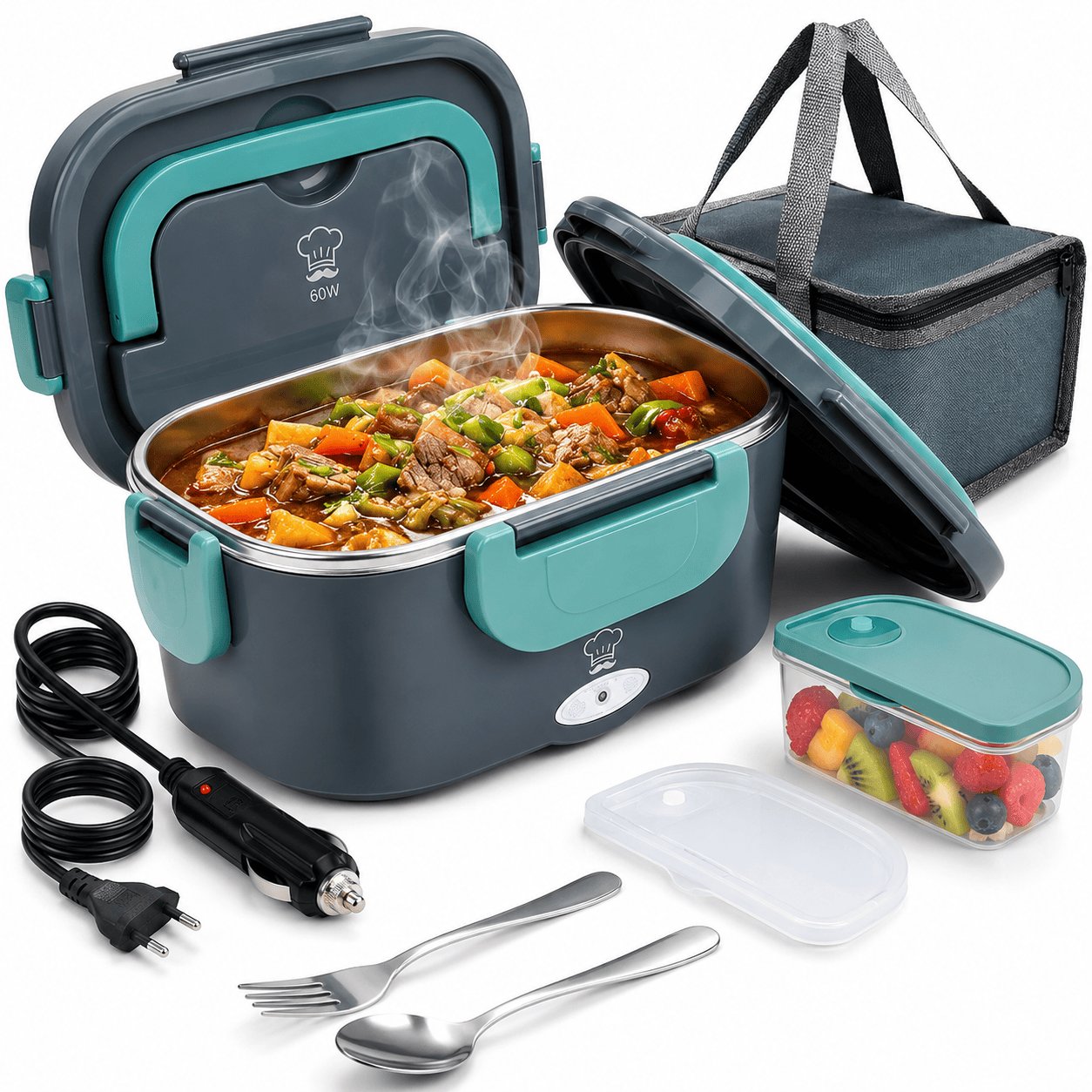 Portable Electric Lunch Box Food Warmer