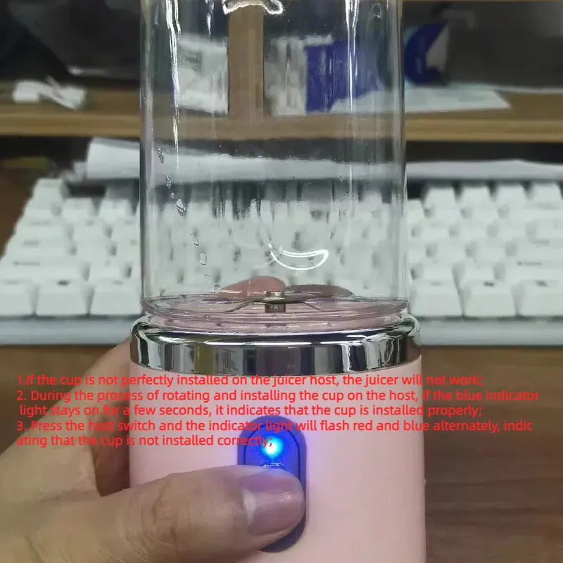 Portable USB Powered Electric Food Juicer
