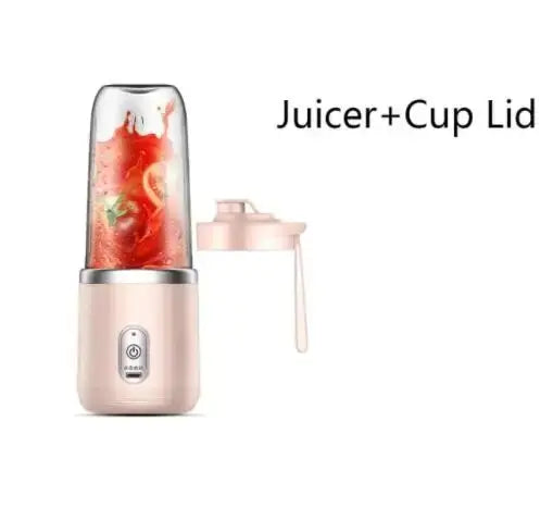 Portable USB Powered Electric Food Juicer 14:10#1cup-Pink