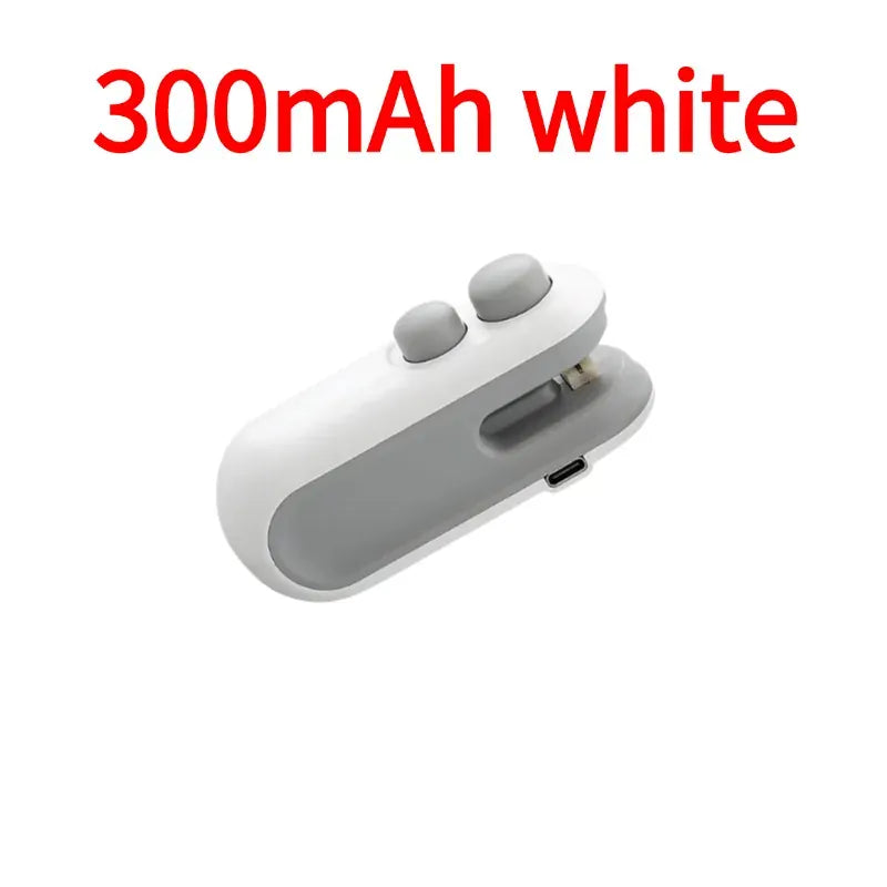Smart Electric Mini Food Bag Sealer 14:200006154#300mAh white