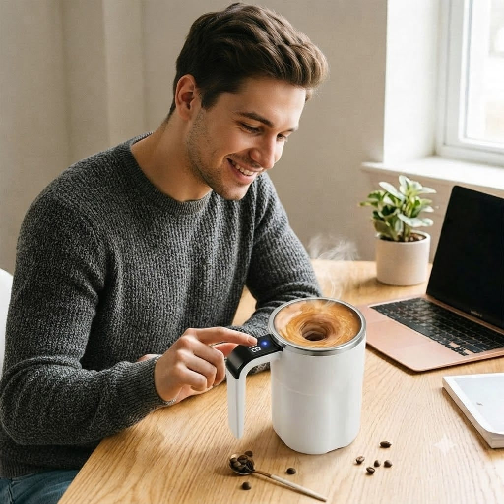 Smart Electric Self Stirling Coffee Mug