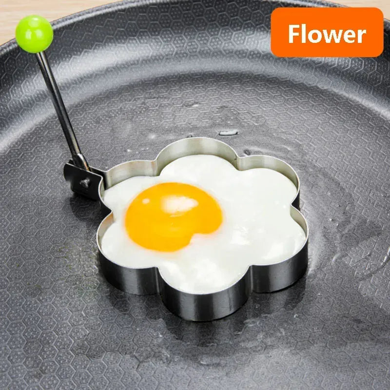 Stainless Steel Egg Shape Pattern Mold 14:173#Style 3